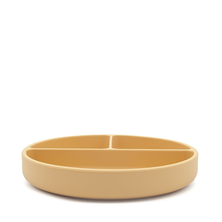 Assiette avec ventouse en silicone - Gnawy le paressaux