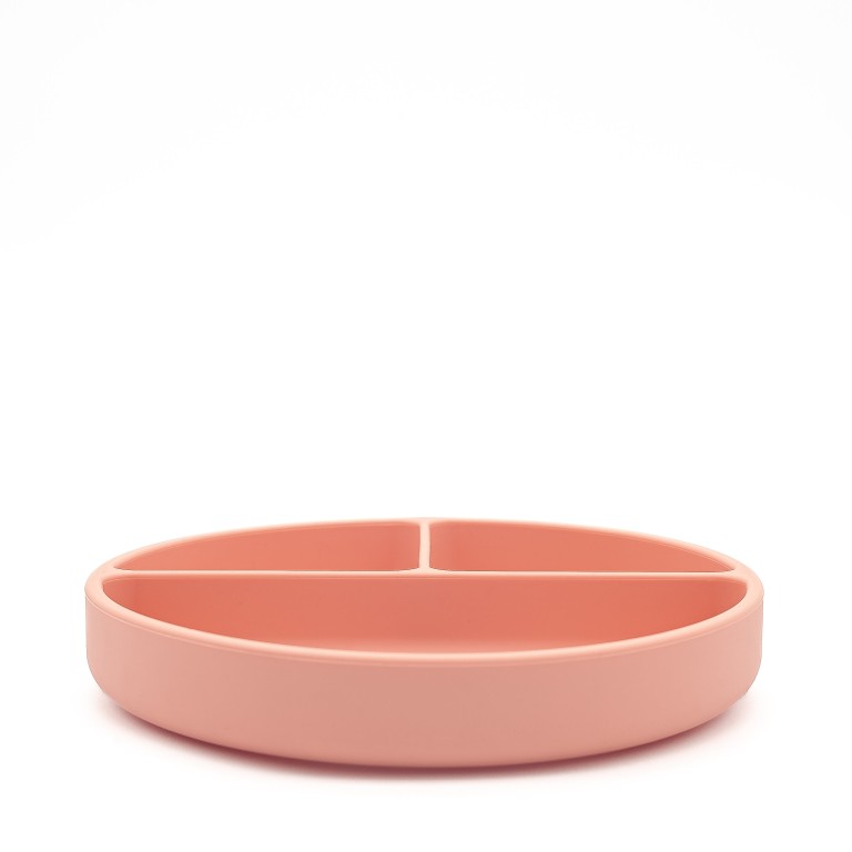 Assiette avec ventouse en silicone - Slurpy la pieuvre