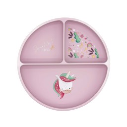 Silicon Suction Plate - Sparkly the Unicorn