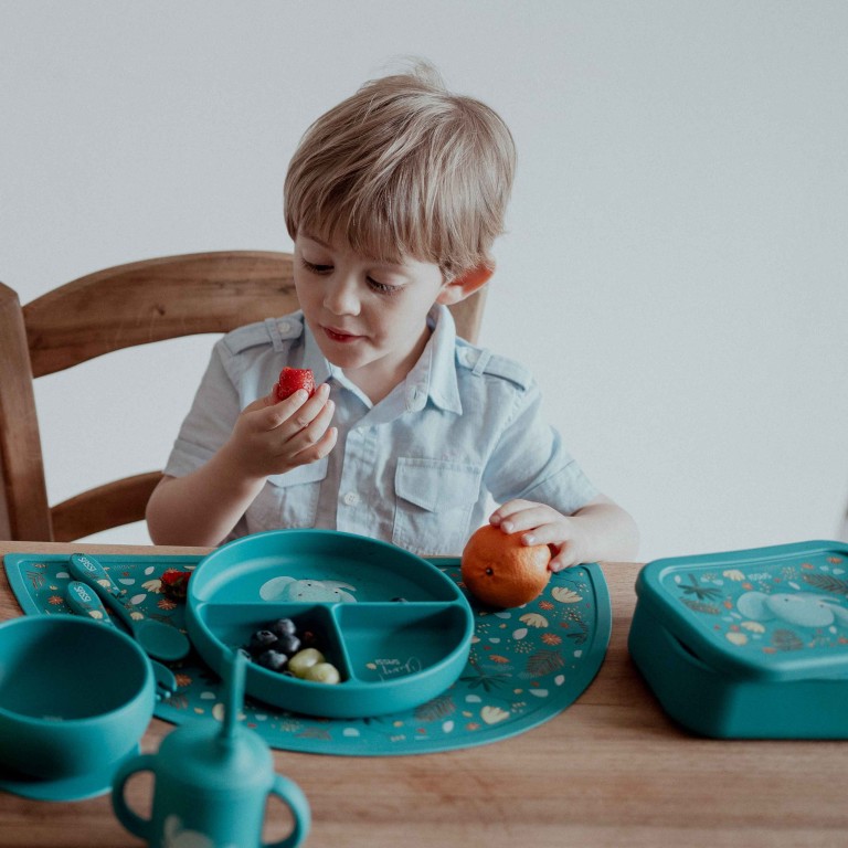 Bol avec ventouse en silicone - Chewy l’éléphant