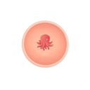 Ciotola con ventosa in silicone - Polpo Slurpy