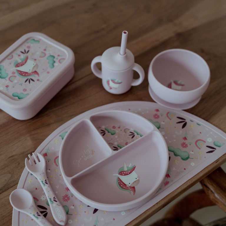 Silicon Suction Bowl - Sparkly the Unicorn