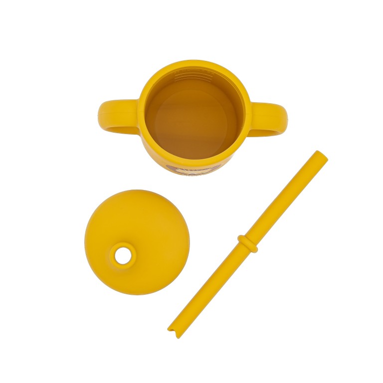Silicone Straw Cup - Chompy the Lion