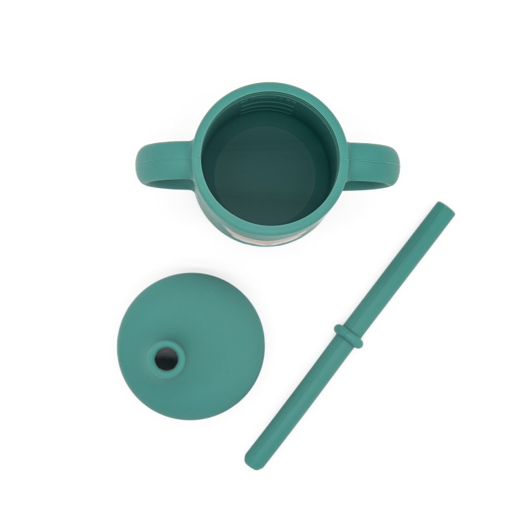 Tasse d'apprentissage en silicone - Crunchy le renard