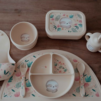 Porta merenda in silicone - Bradipo Gnawy