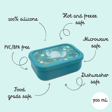 Boîte à goûter en silicone - Chewy l’éléphant