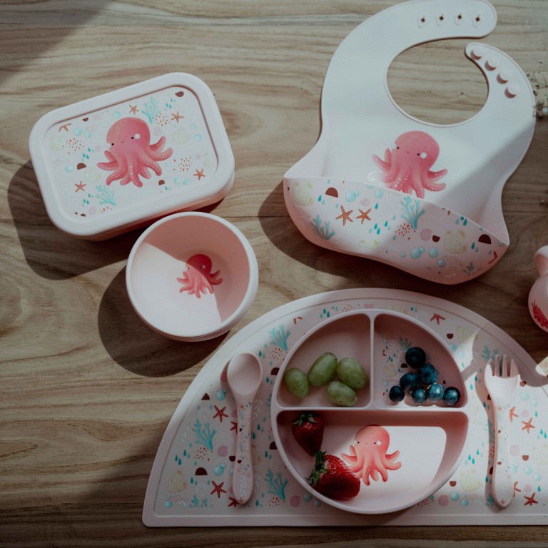 Silicone Lunch Box - Slurpy the Octopus