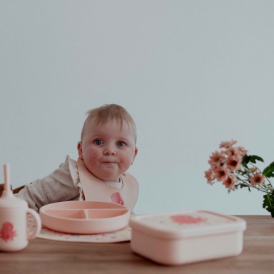 Boîte à goûter en silicone - Slurpy la pieuvre