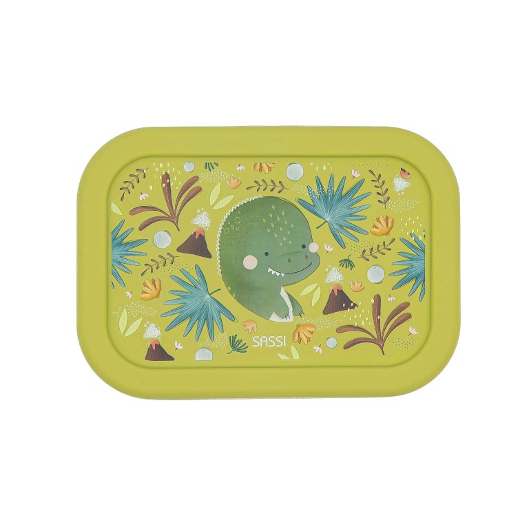 Silicone Lunch Box - Cracky the Dinosaur