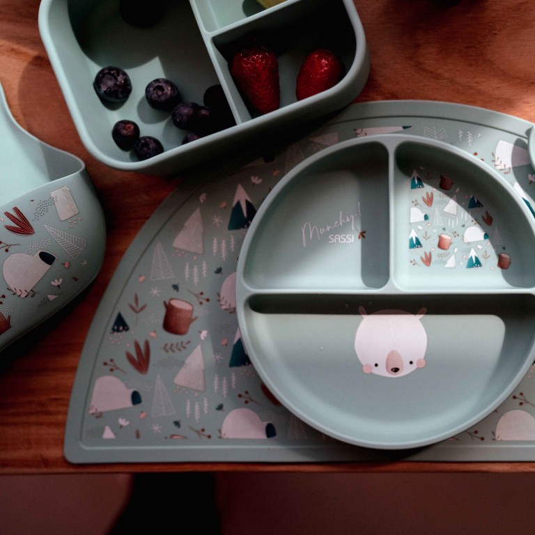 Silicone Lunch Box - Munchy the Bear