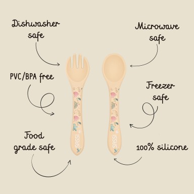 Posate in silicone - Bradipo Gnawy