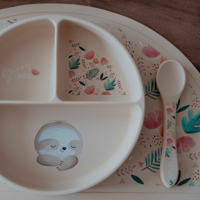 Silicone Cutlery - Gnawy the Sloth