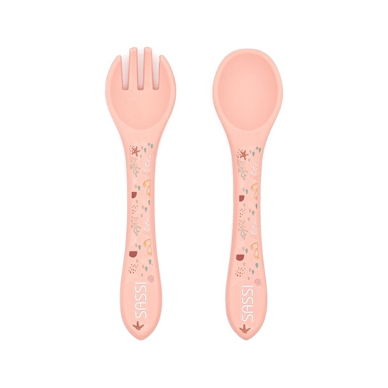 Couverts en silicone - Slurpy la pieuvre