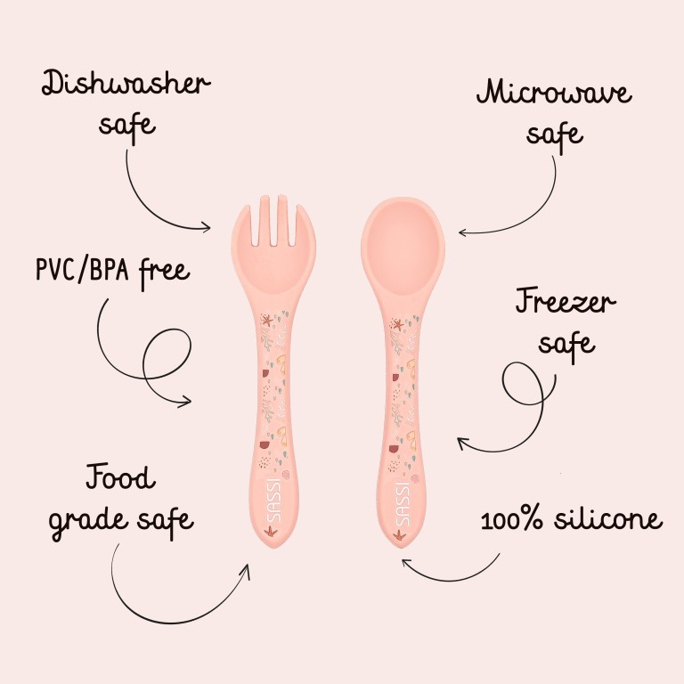 Posate in silicone - Polpo Slurpy