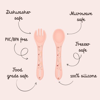 Posate in silicone - Polpo Slurpy