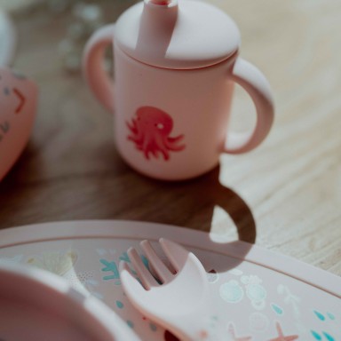 Posate in silicone - Polpo Slurpy