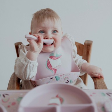 Silicone Cutlery - Sparkly the Unicorn