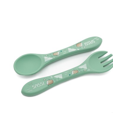 Silicone Cutlery - Munchy the Bear