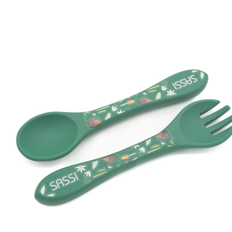 Silicone Cutlery - Crunchy the Fox