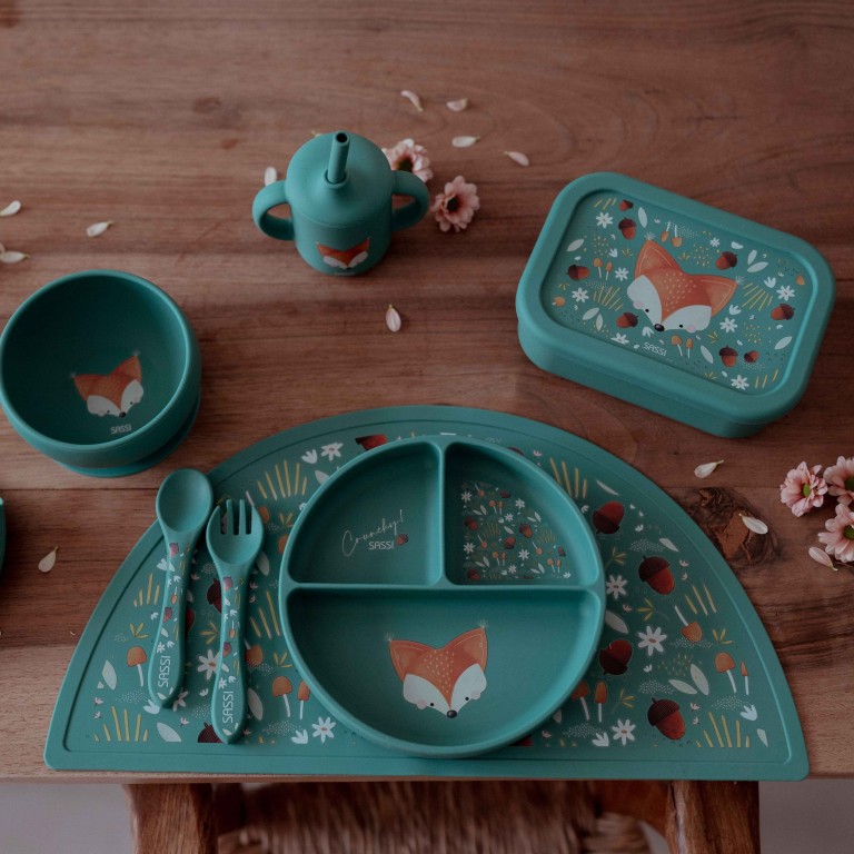 Silicone Cutlery - Crunchy the Fox