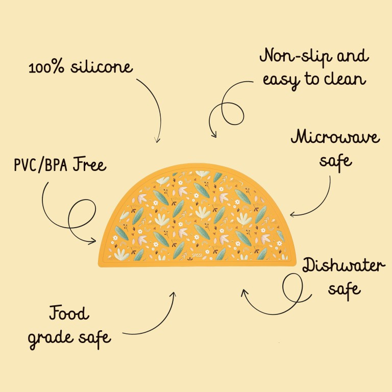 Silicone Placemat - Chompy the Lion