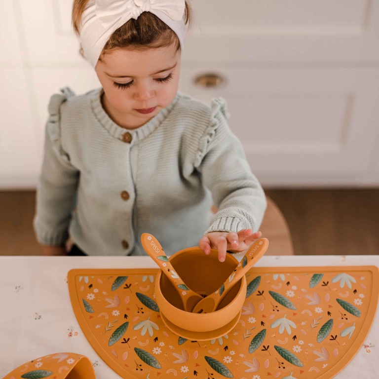 Dessous de plat en silicone - Chompy le lion