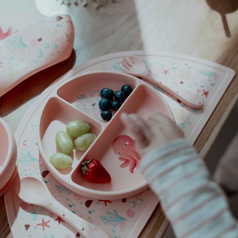 Dessous de plat en silicone - Slurpy la pieuvre