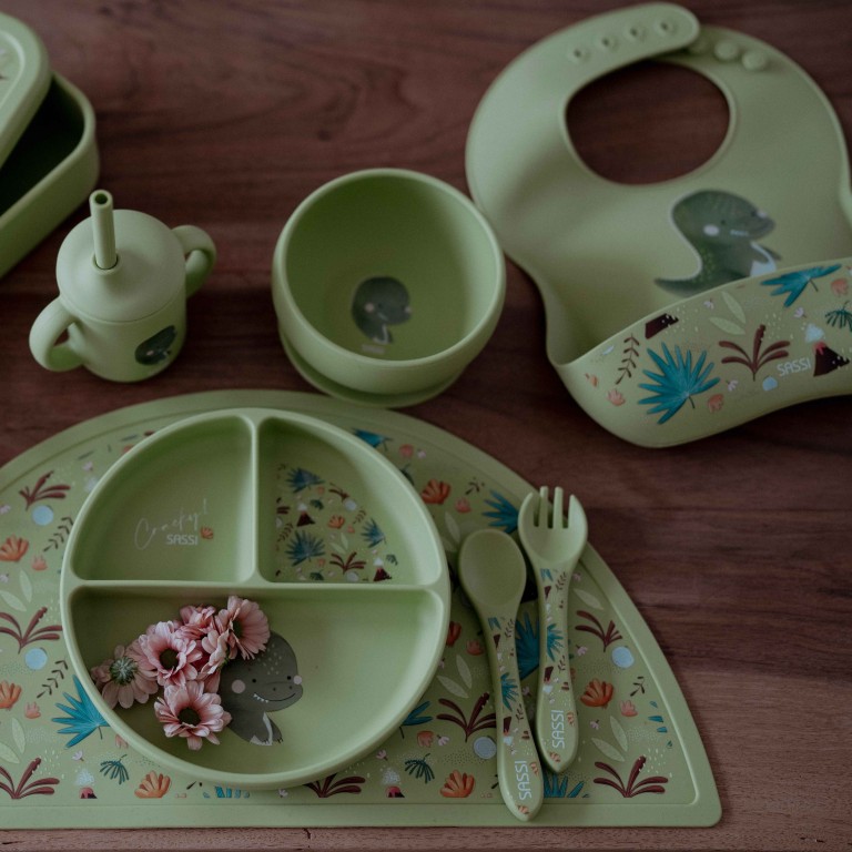 Dessous de plat en silicone - Cracky le dinosaure