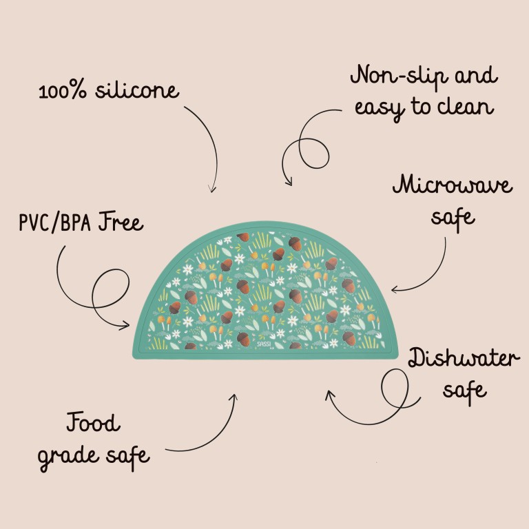 Tovaglietta in silicone - Volpe Crunchy