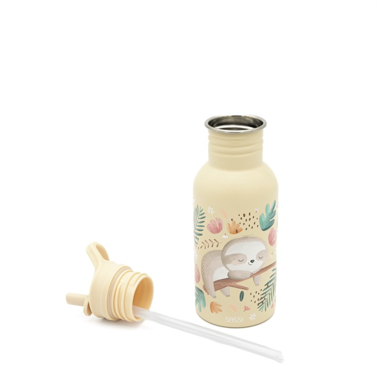 500 ml Stainless Steel Bottle - Gnawy the Sloth