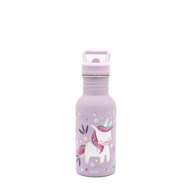 Gourde en inox 500 ml - Sparkly la licorne