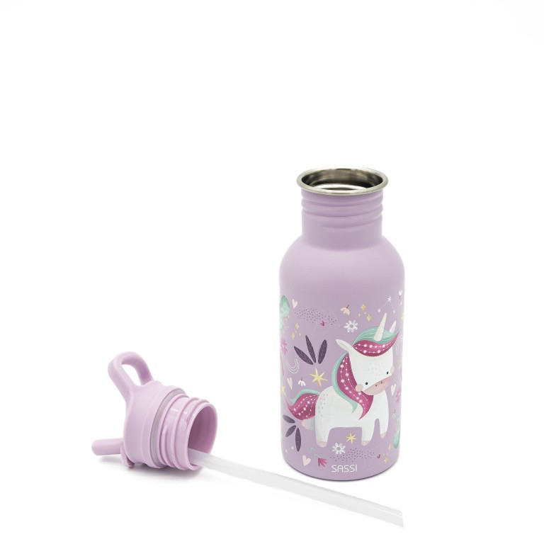 Gourde en inox 500 ml - Sparkly la licorne