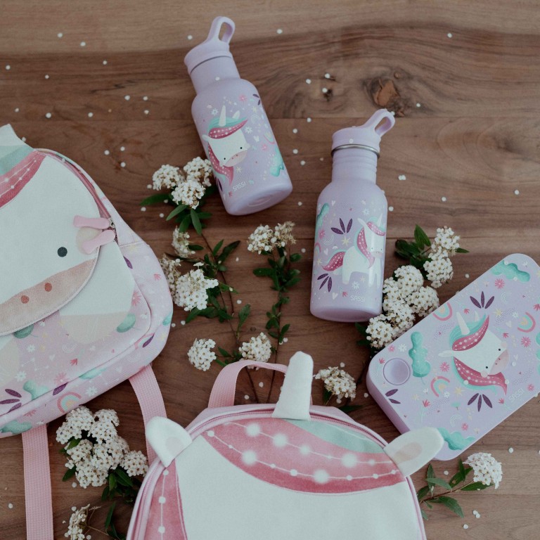 Gourde en inox 500 ml - Sparkly la licorne