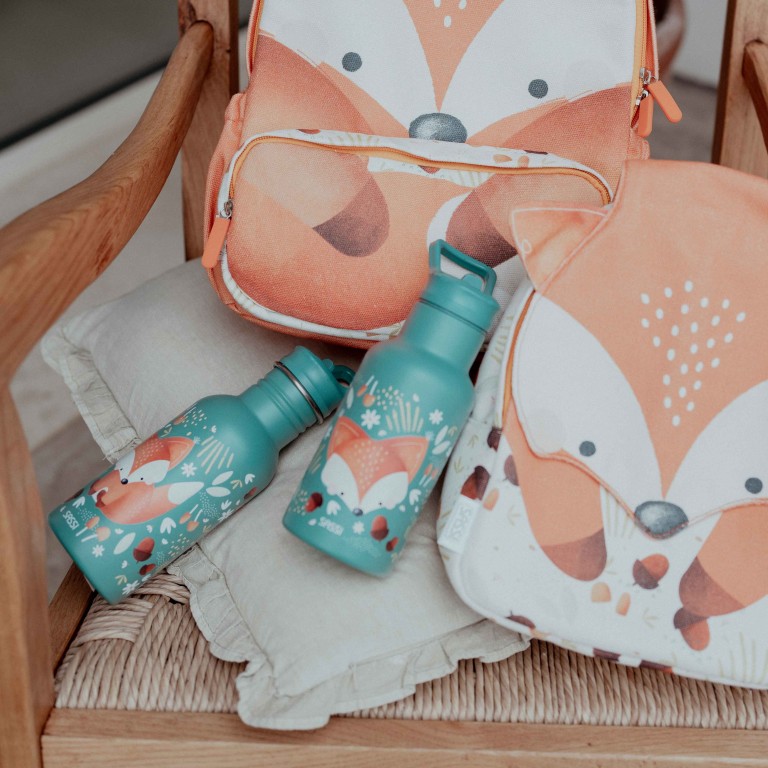 Borraccia in acciaio inox da 500 ml - Volpe Crunchy