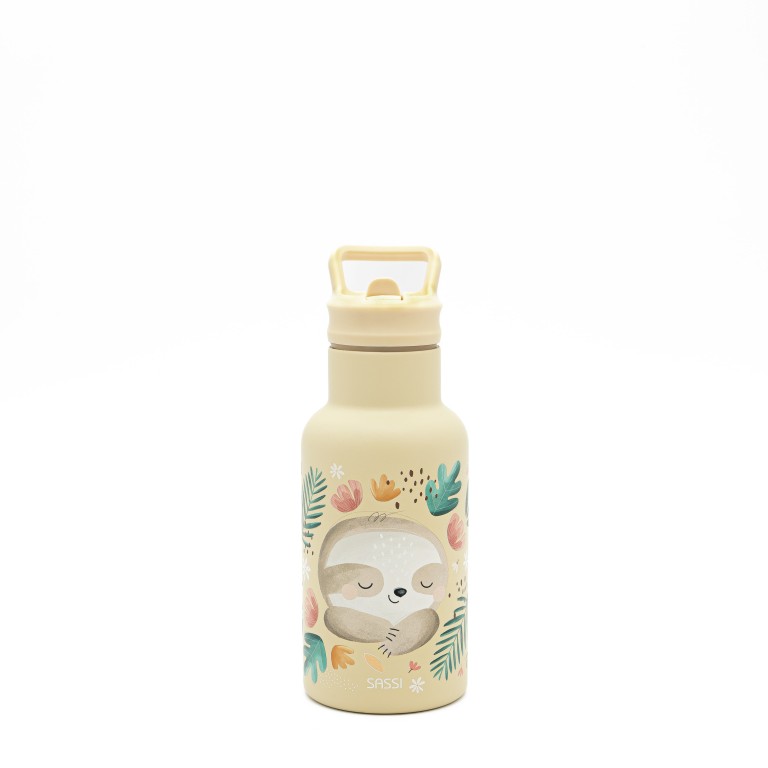 350 ml Vacuum Insulated Steel Bottle - Gnawy the Sloth