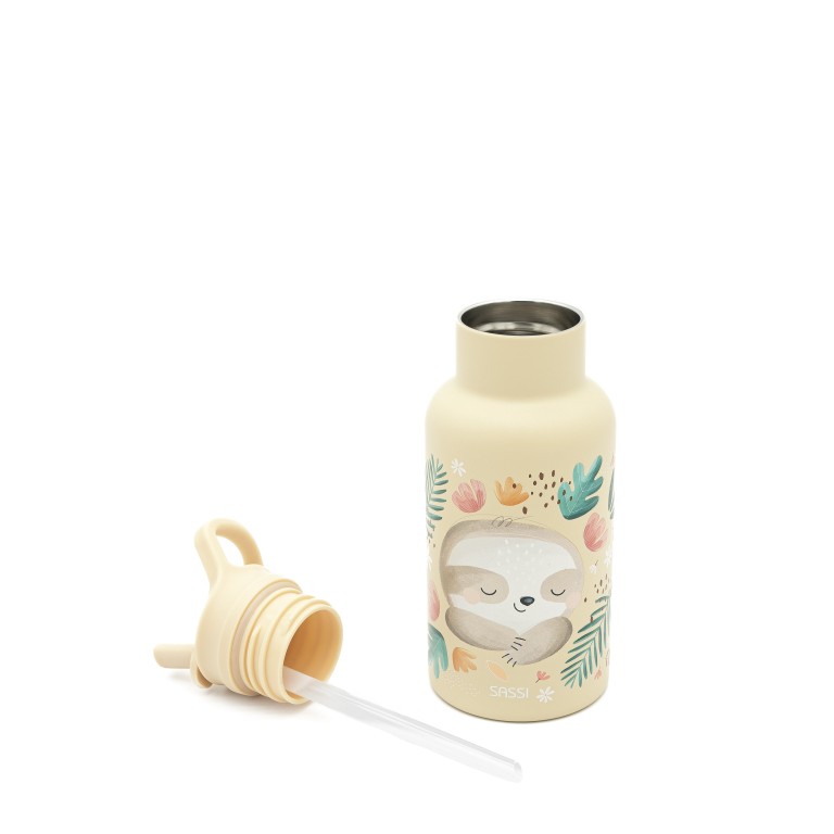 350 ml Vacuum Insulated Steel Bottle - Gnawy the Sloth