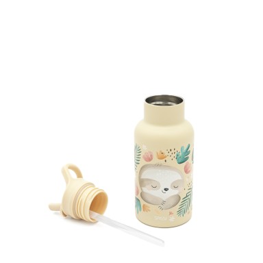 Gourde isotherme en inox 350 ml - Gnawy le paressaux