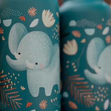 Gourde isotherme en inox 350 ml - Chewy l’éléphant