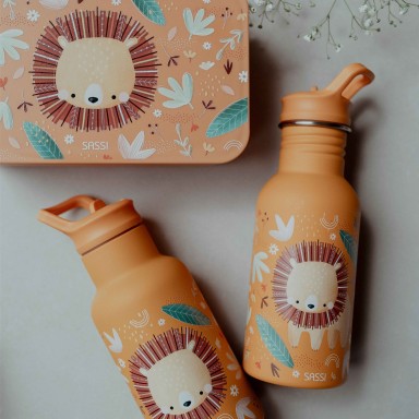 350 ml Vacuum Insulated Steel Bottle - Chompy the Lion