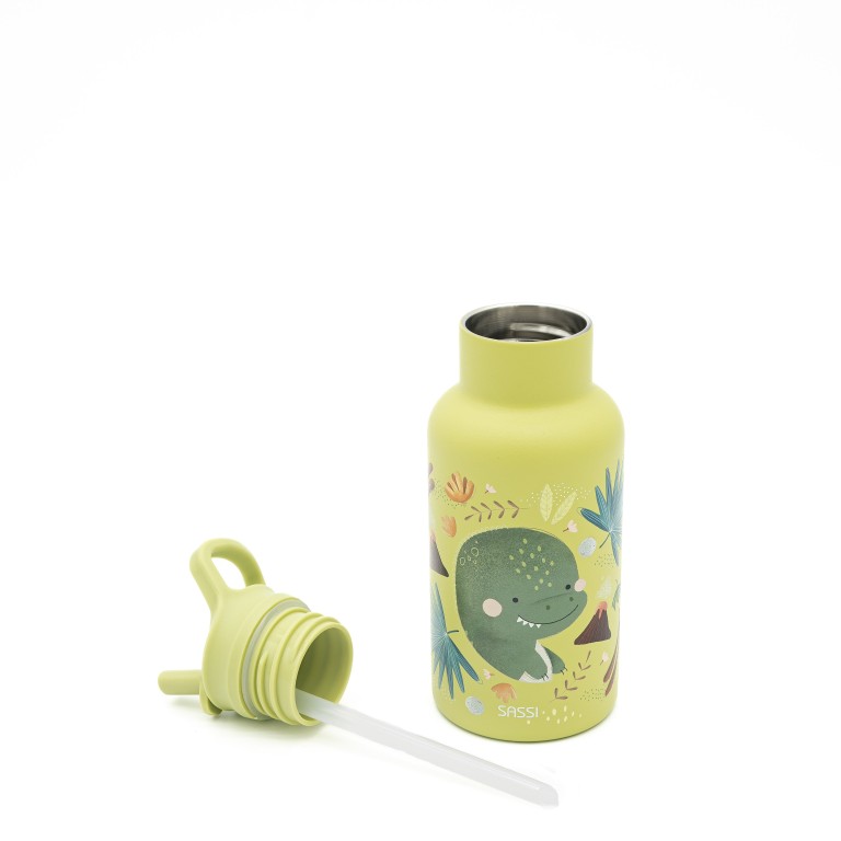 350 ml Vacuum Insulated Steel Bottle - Cracky the Dinosaur