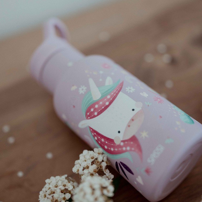 Borraccia termica in acciaio inox da 350 ml - Unicorno Sparkly