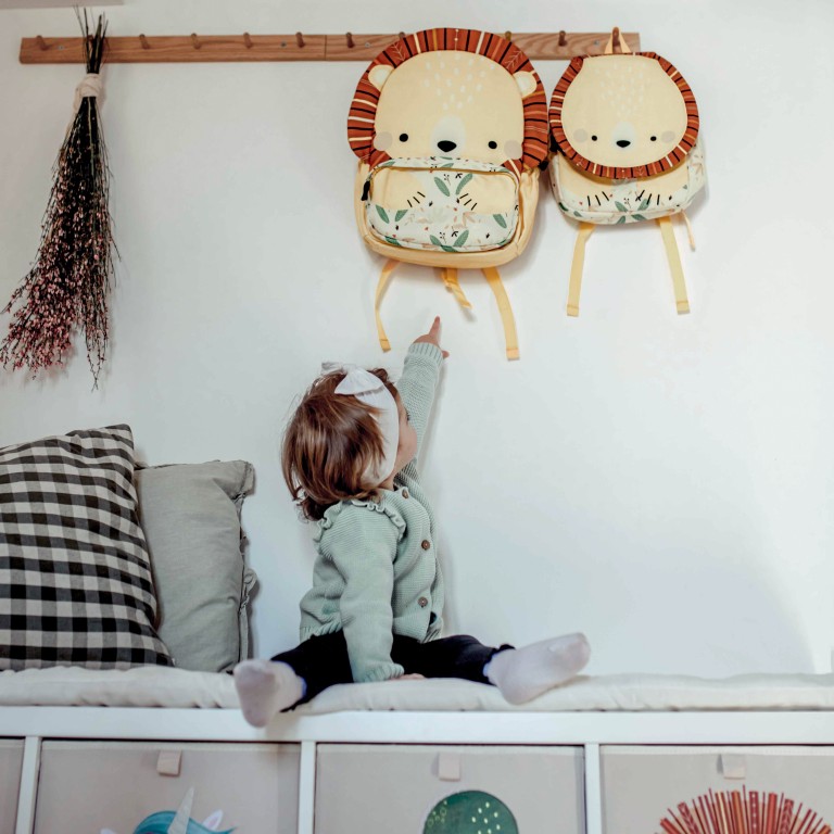 Grand sacs à dos A4 - Chompy le lion