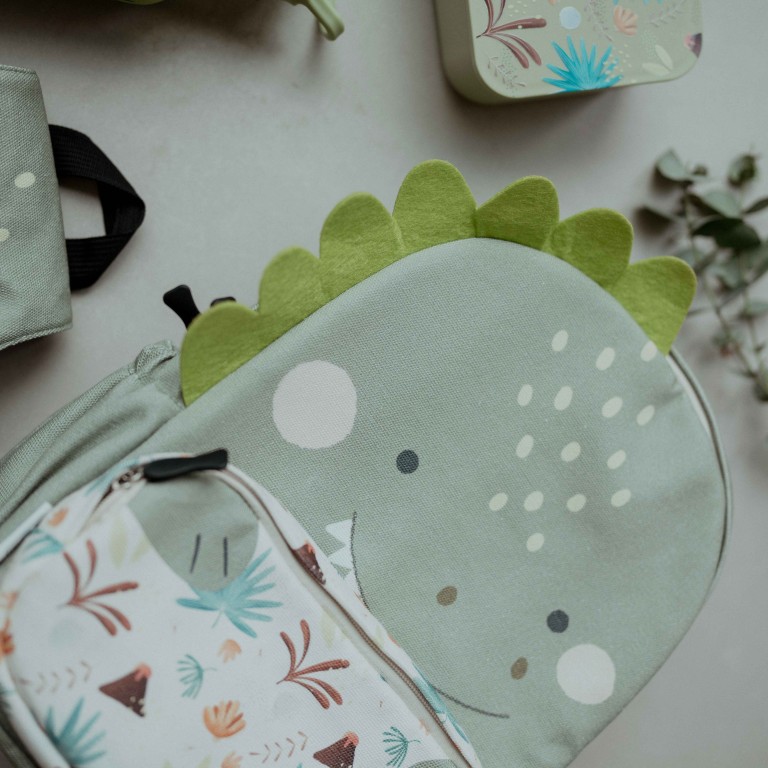 A4 size Junior Backpack - Cracky the Dinosaur