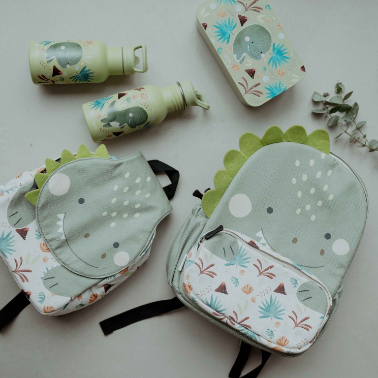 A5 Mini Backpack - Cracky the Dinosaur