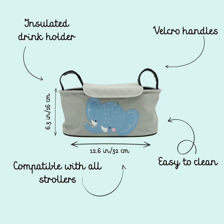 Stroller Organizer - Chewy the Elephant