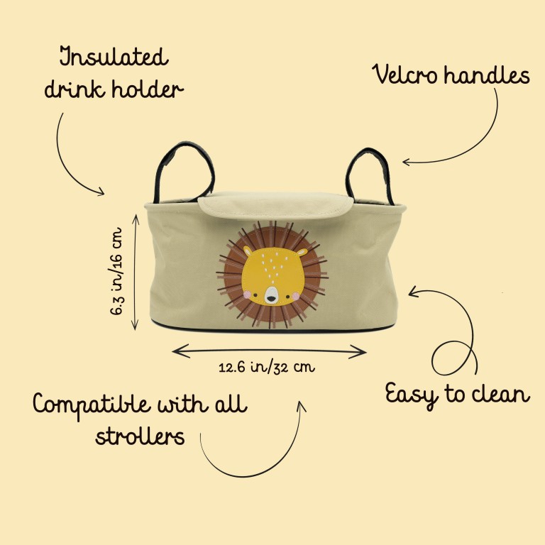 Stroller Organizer - Chompy the Lion