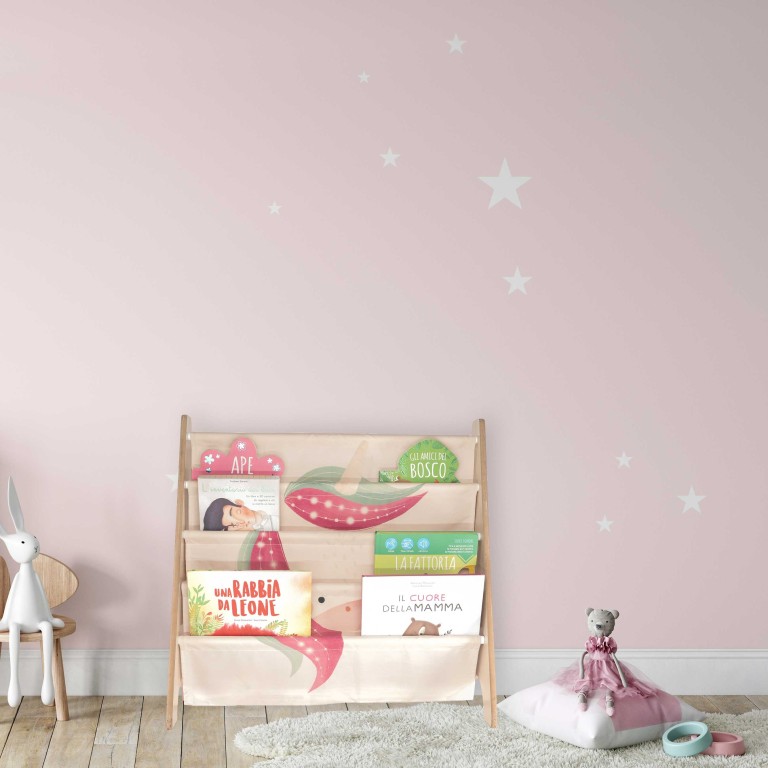 Libreria Montessoriana da pavimento - Unicorno Sparkly