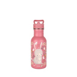 Borraccia in acciaio inox da 500 ml - Coniglietta Fluffy