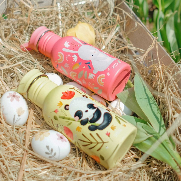 Borraccia in acciaio inox da 500 ml - Coniglietta Fluffy