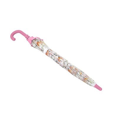Ombrello trasparente per bambini - Coniglietta Fluffy